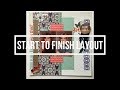 Scrapbook Layout - Start to Finish (#15)