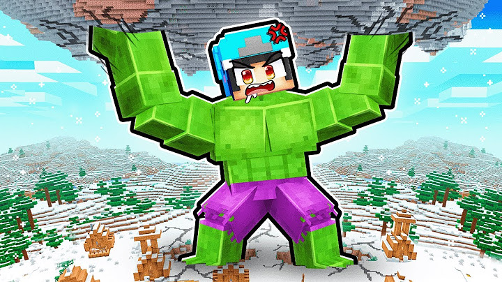 How Big Can Hulk Get in Minecraft?