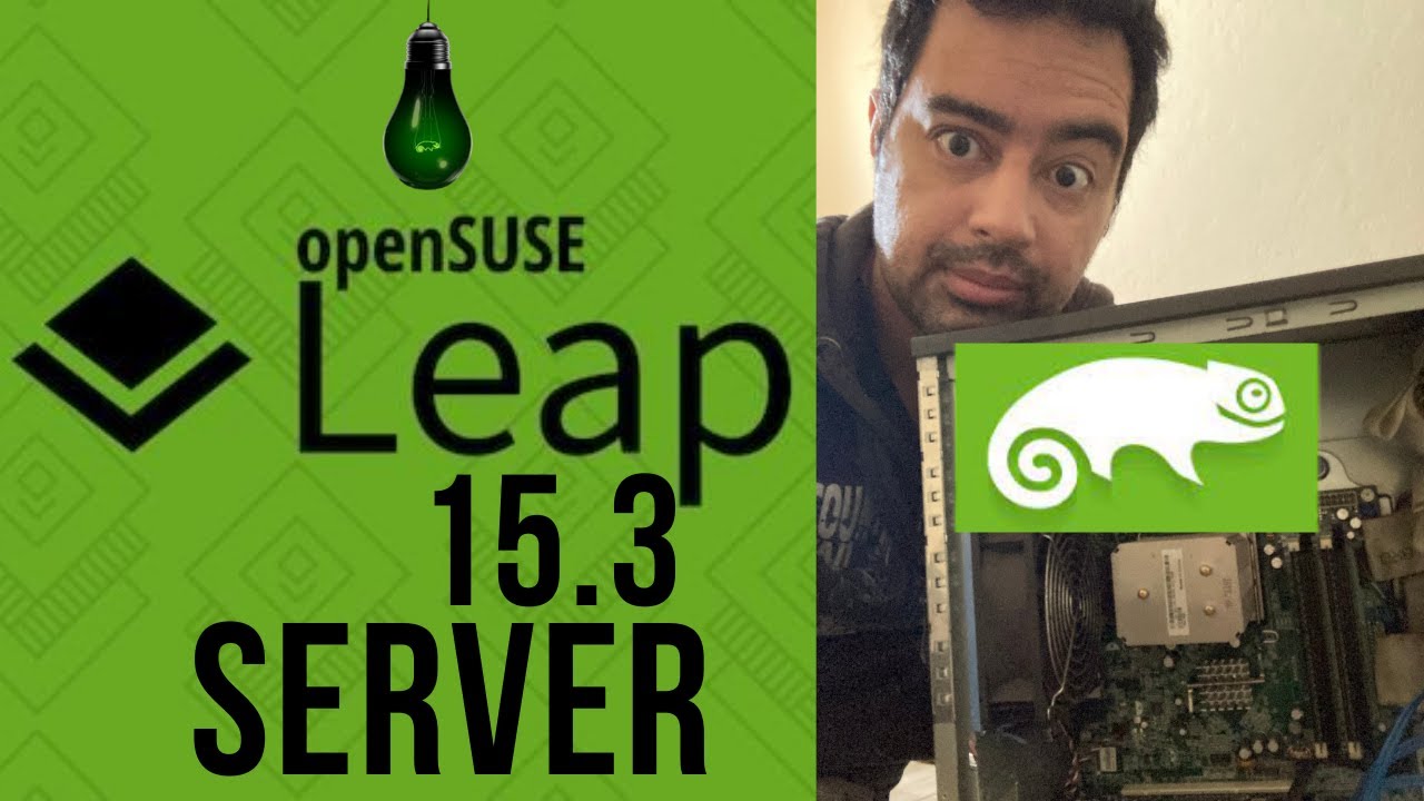 INSTALAÇÃO DO OPENSUSE SERVER 15.3 | Linux Server - YouTube