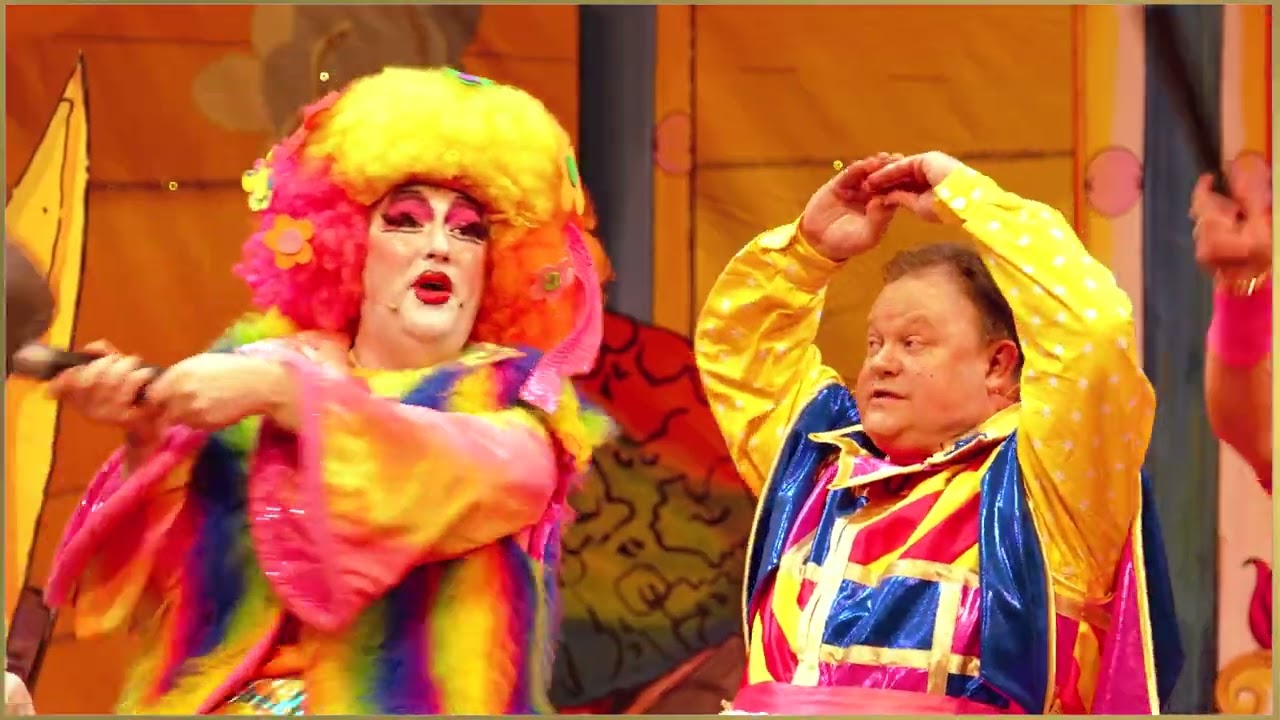 Sleeping Beauty. Hexagon, Reading Panto Christmas Trailer 2023