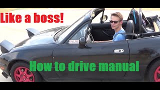 How To Drive Manual In 5 Minutes Or Less