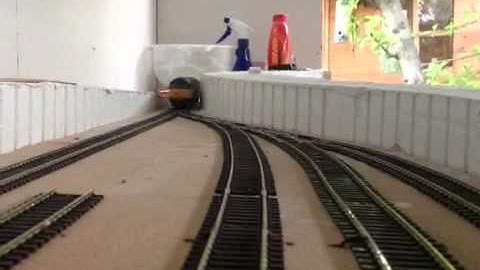 First loco running on my new layout