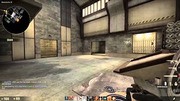 CS:GO - Quick ACE! - M4A4 and AK 47 Cache B site hold