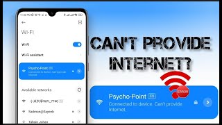 How To Fix Wi-Fi Connected to Device Can't Provide Internet Issue on Android screenshot 5