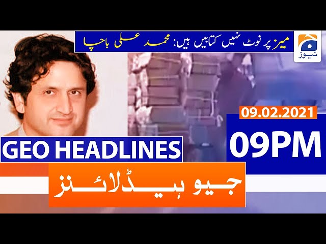 Geo Headlines 09 PM | 9th February 2021 class=