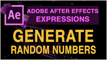 Random Expression - After Effects Expression Tutorial