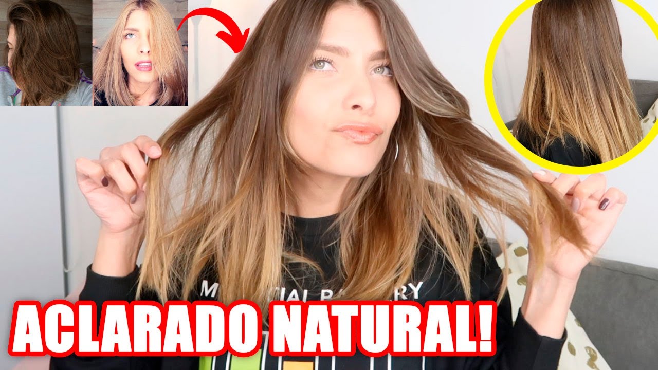 ACLARÉ MI CABELLO DE FORMA NATURAL OTRA VEZ?😳😱| LAS MASCARILLAS DAÑAN EL CABELLO? P&R!