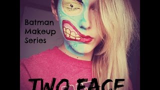 Batman Makeup Transformation Series - Two Face