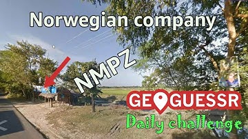 Geoguessr Daily Challenge - Norwegian company - NMPZ