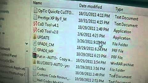 Tutorial: How to Load CoD4 Bypass Codes [PS3]