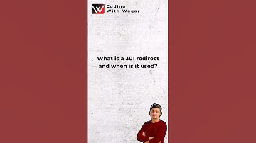 What is a 301 redirect and when is it used? #shorts #wordpress #wordpresstutorial #error