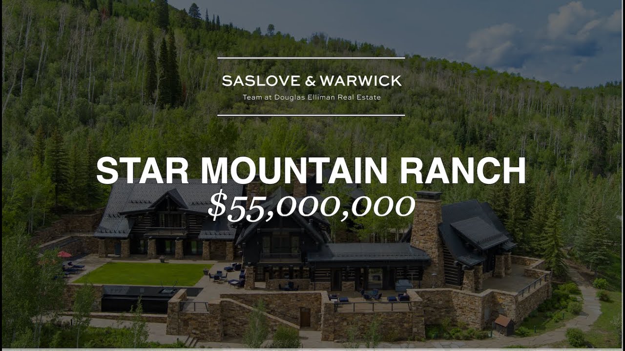 $55M | Star Mountain Ranch 1025 N Starwood Dr, Aspen
