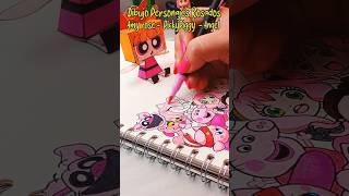 🌸 Dibujo personajes Rosados #amyrose #pickypiggy #angel #rosado #cute #dibujo #shorts #fanart