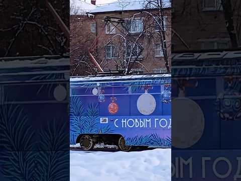 Трамвай 71-619КТ № 30, маршрут № 1, Ярославль