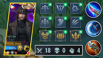 WITH THIS PERFECT BUILD AND EMBLEM ENEMY TOTALLY DESTROYED!!🔥 CLINT BEST ONE SHOT BUILD (must try)