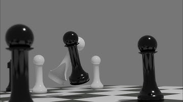 BLENDER2.8 CHESS MODELING TIMELAPSE