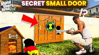 Shinchan Franklin Opening Secret Door in GTA V - Motu Patlu Nobita Secret Door GTA V