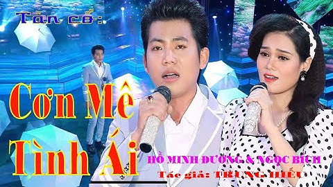 Tân cổ CƠN MÊ TÌNH ÁI -  HỒ MINH ĐƯƠNG và NGỌC BÍCH  beat chuẩn.