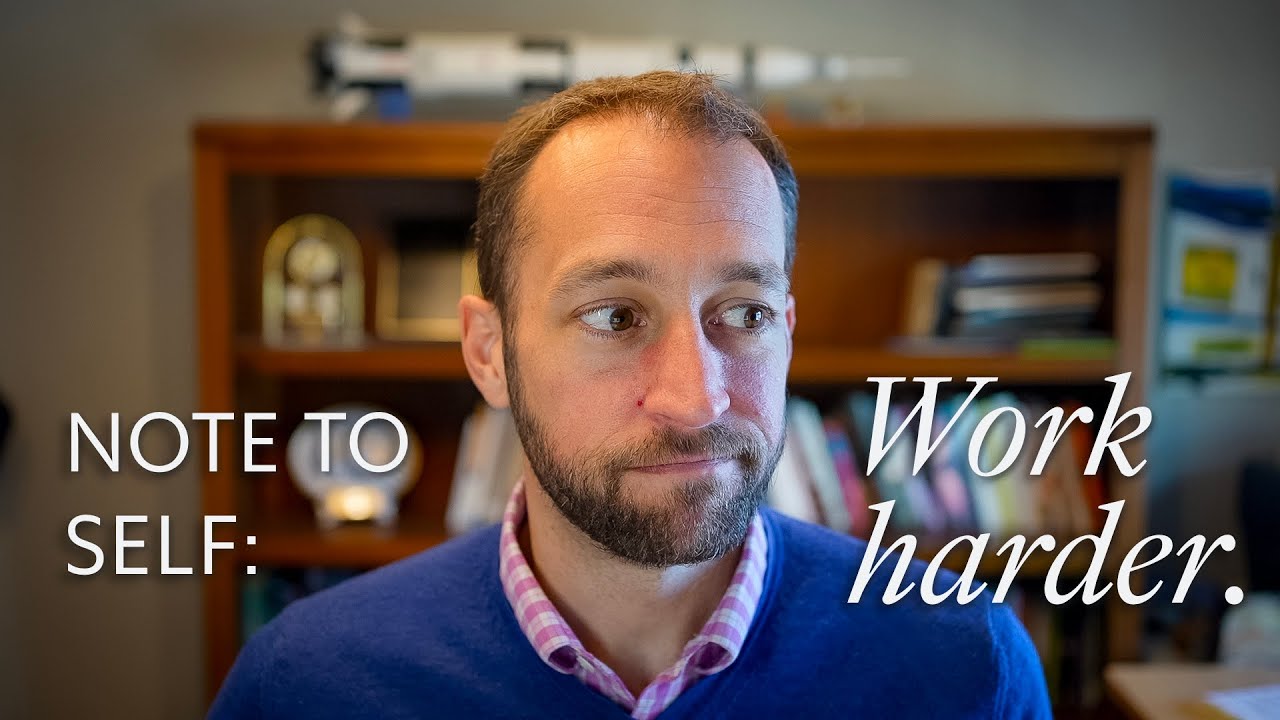 Guarda Note to Self: Work Harder su YouTube Guarda Note to Self: Work Harder su YouTube