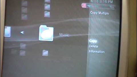 How to put music onto your ps3 from your ipod