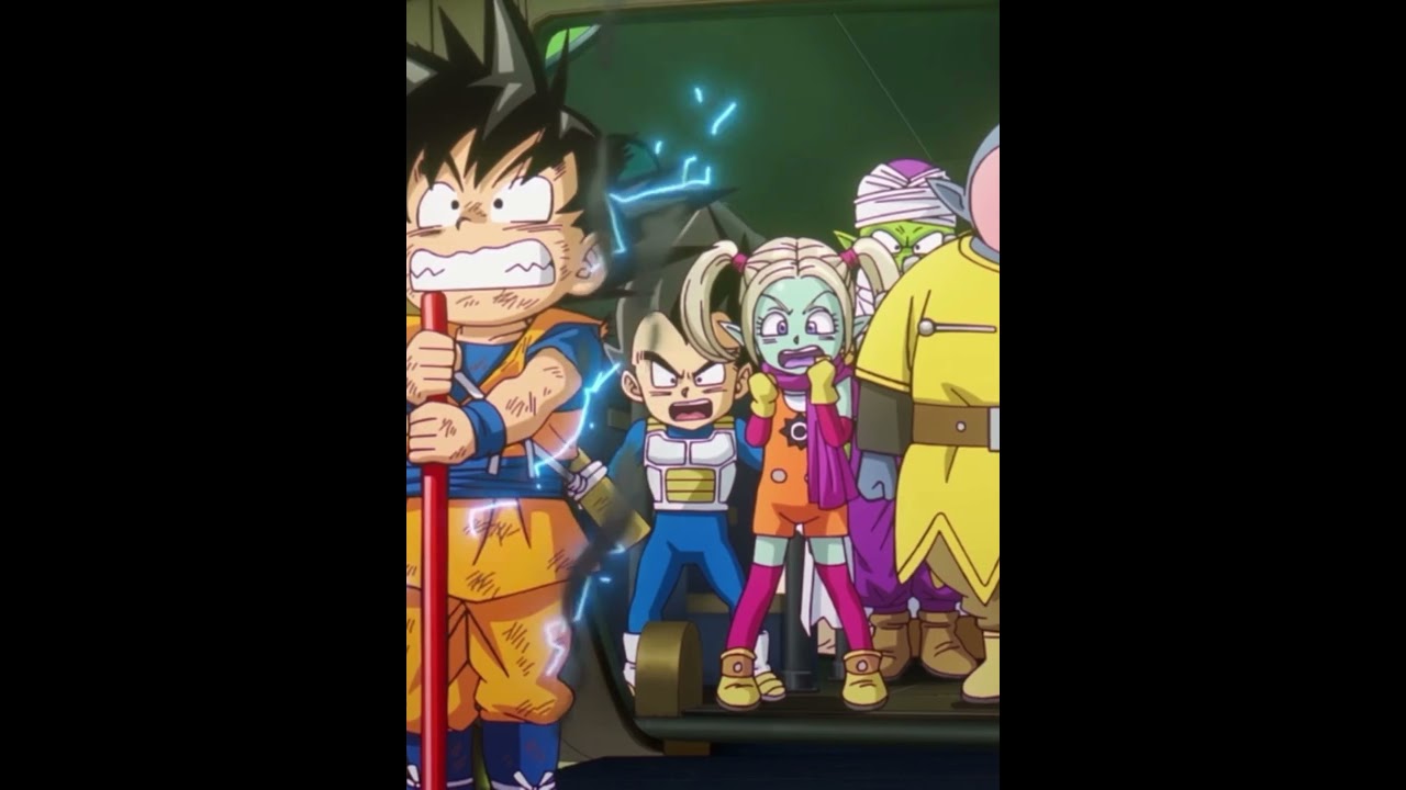 Goku Shocks Through Power Pole