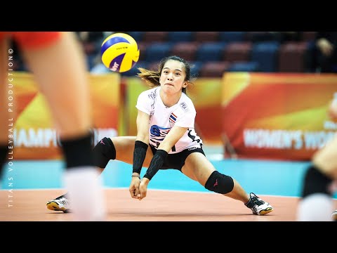 Best Volleyball Libero - Supattra Pairoj | Height 160 cm - Size Doesn’t Matter