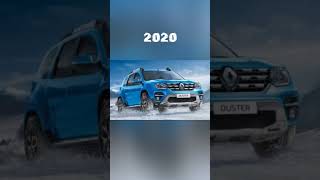 Evolution of Renault Duster (2012~2022) #shorts