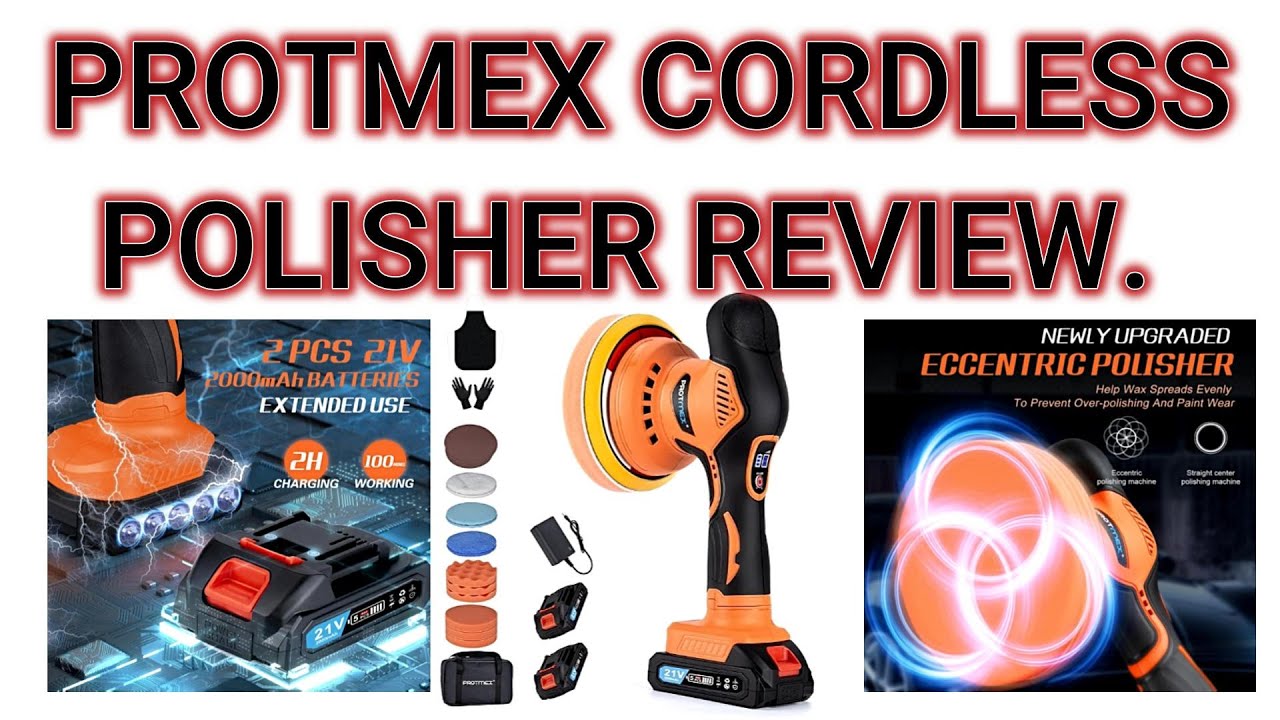 PROTMEX CORDLESS POLISHER