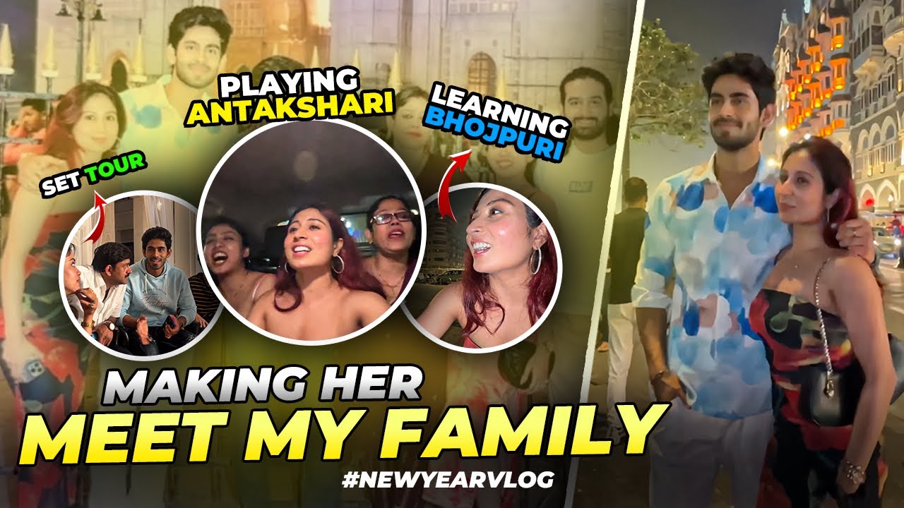 This is what my mom said to her 🤯| New Year Vlog ❤️ TheSimpsOfficial #rishya