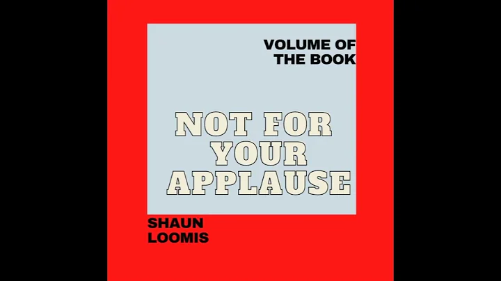 Not For Your Applause - Volumeof the Book mixtape ...