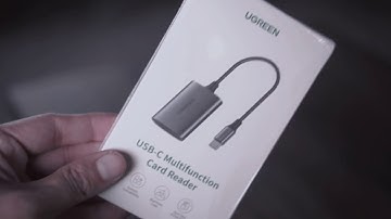 Unboxing  ugreen USB-C Multifunction Card Reader
