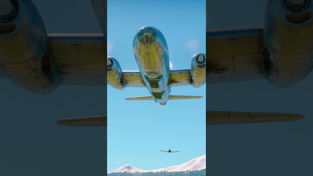 Intercepting The Nuke Bomber In War Thunder