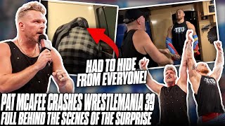 Pat McAfee Crashes WrestleMania 39 | Full Behind The Scenes Of The Surprise