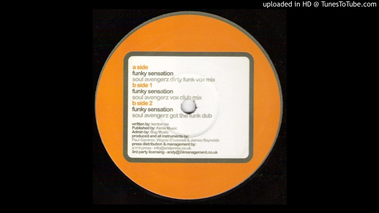 Soul Avengerz - Funky Sensation (Soul Avengerz Vox Club Mix) (2005)