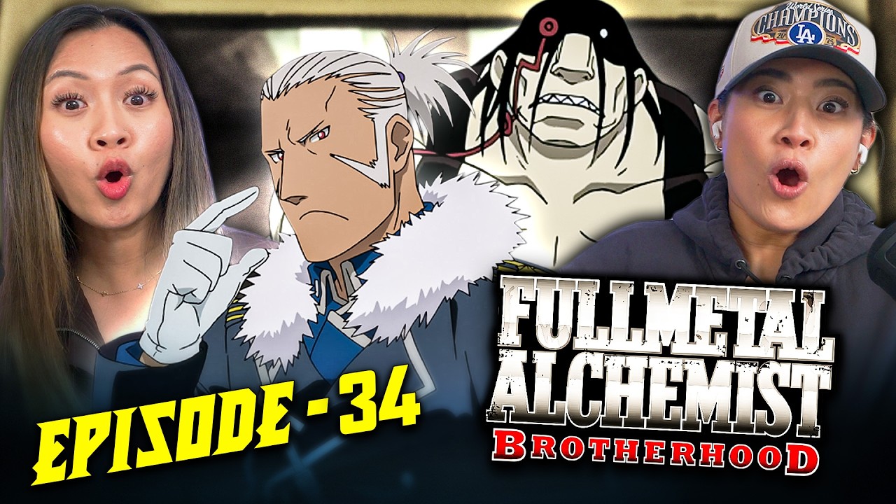 SLOTH?! 🦥😵💫 Fullmetal Alchemist Brotherhood Episode 34 (DUB) | Reaction & Review