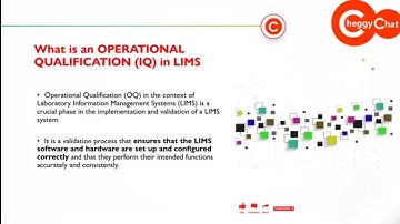 #what is the flow of Operational Qualification in LIMS #quality