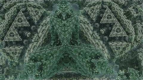 Center - Music and Mandelbulb 3d fractals by RecursiveIdentity