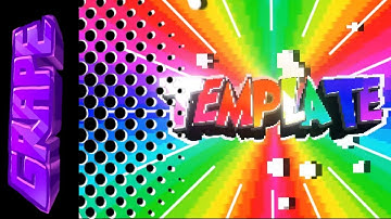 New 2D PZP Intro Template ⬅️ By Grape2D | 100 likes for pzp tutorial!!