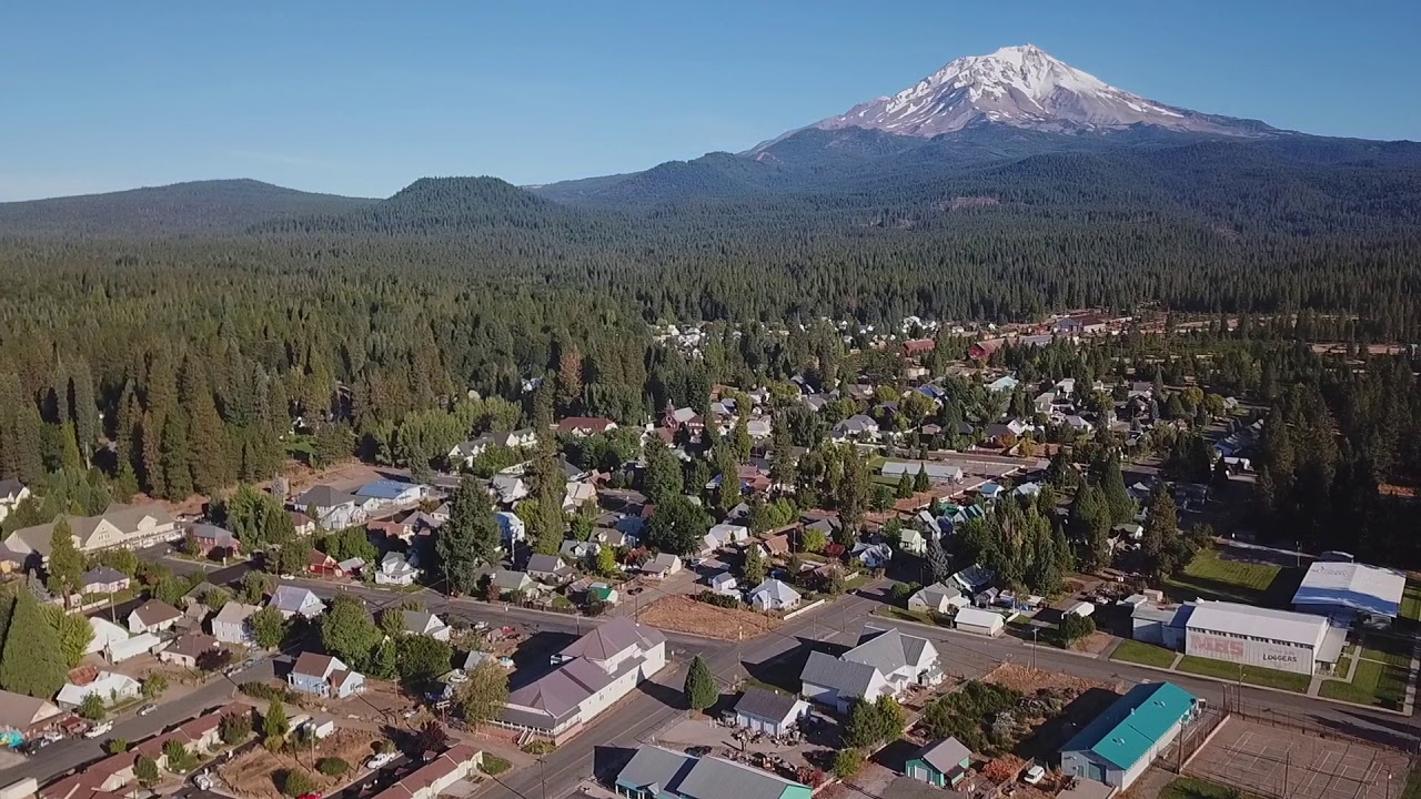 Scenic Mavic Flight Over McCloud, California YouTube