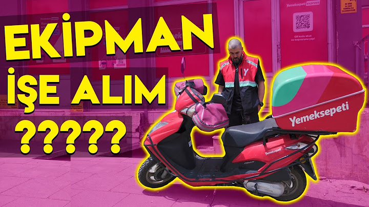 YEMEKSEPETİ EXPRESS BAŞVURU (Kurye İletişim Merkezi)