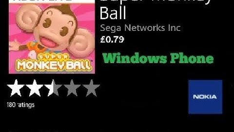 Super Monkey Ball On Windows Phone 8.1