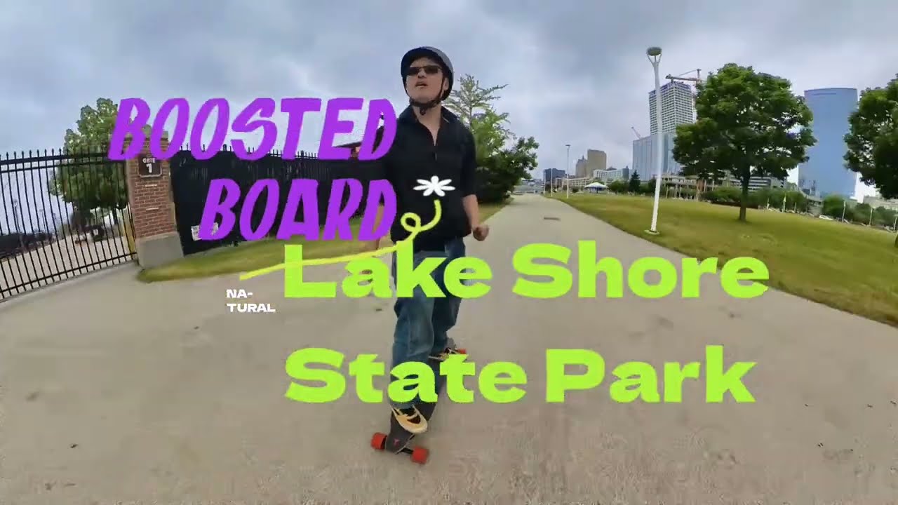 Boosted Board State Park Ride