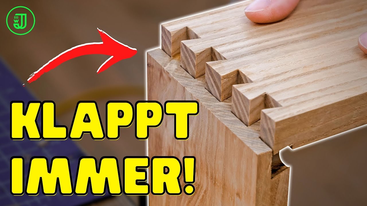 Essgerät Mit Zwei Oder Mehr Zinken PERFEKTE ZINKEN mit der OBERFRÄSE: Mit diesem TRICK klappt's garantiert