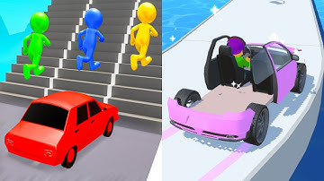 Shape Shifting VS Assemble Run 3D - All Level Speed Run Gameplay Ep4