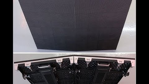 How To Install Curved LED screen for rental events from JDX Technology