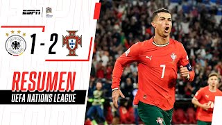 Thumbnail for CR7 LO DIO VUELTA Y METIÓ A PORTUGAL EN LA FINAL DE LA NATIONS | Alemania 1-2 Portugal | RESUMEN