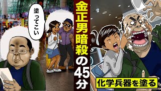 【実話】金正男暗殺の45分。殺し屋の女が…殺人オイルを塗った！