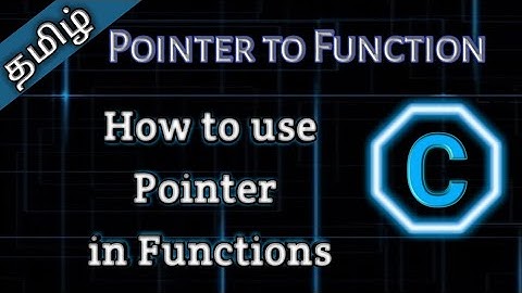 48. Pointer to Function in C