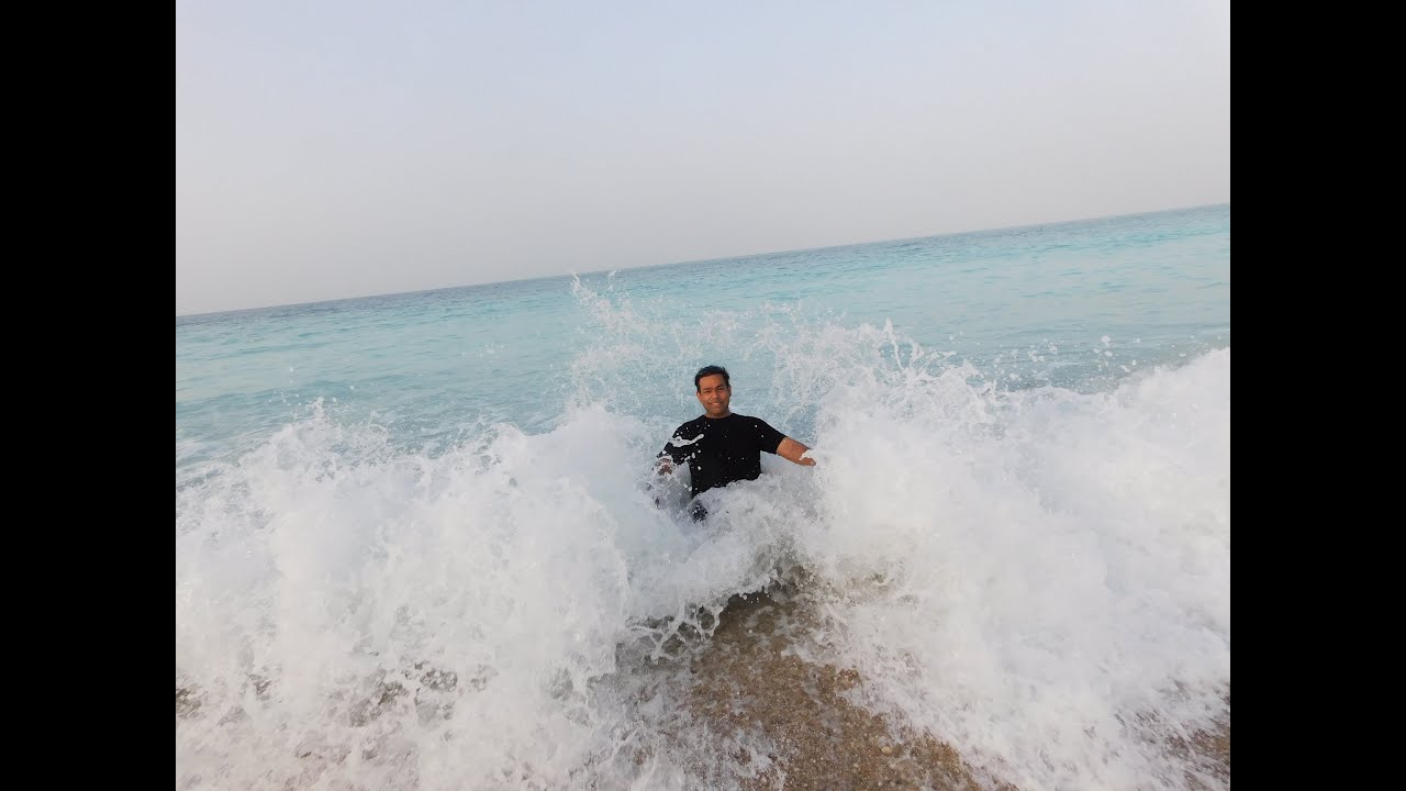 Wadi Shab Pebbles Beach Oman Vlog YouTube