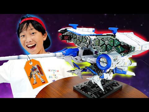 예준이의 중장비 트럭놀이 건담 장난감 조립놀이 비행기 만들기 Truck Car Toys with Gundam Assembly